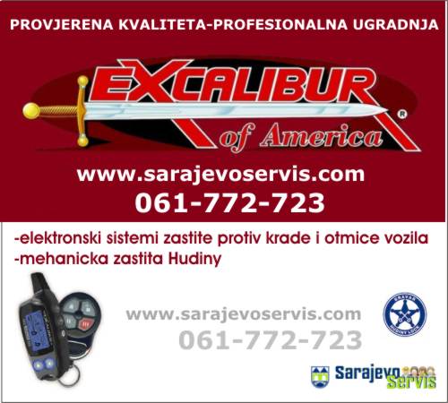 excalibur auto alarm pejder